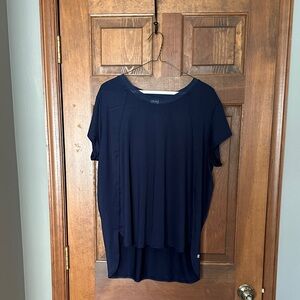 Champion Women's Dark Blue Short Sleeve Tee